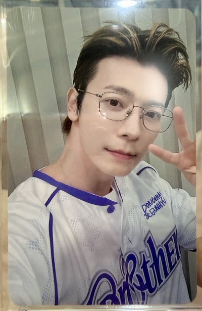 Super Junior D&E x中信兄弟聯名 球衣卡 東海 銀赫