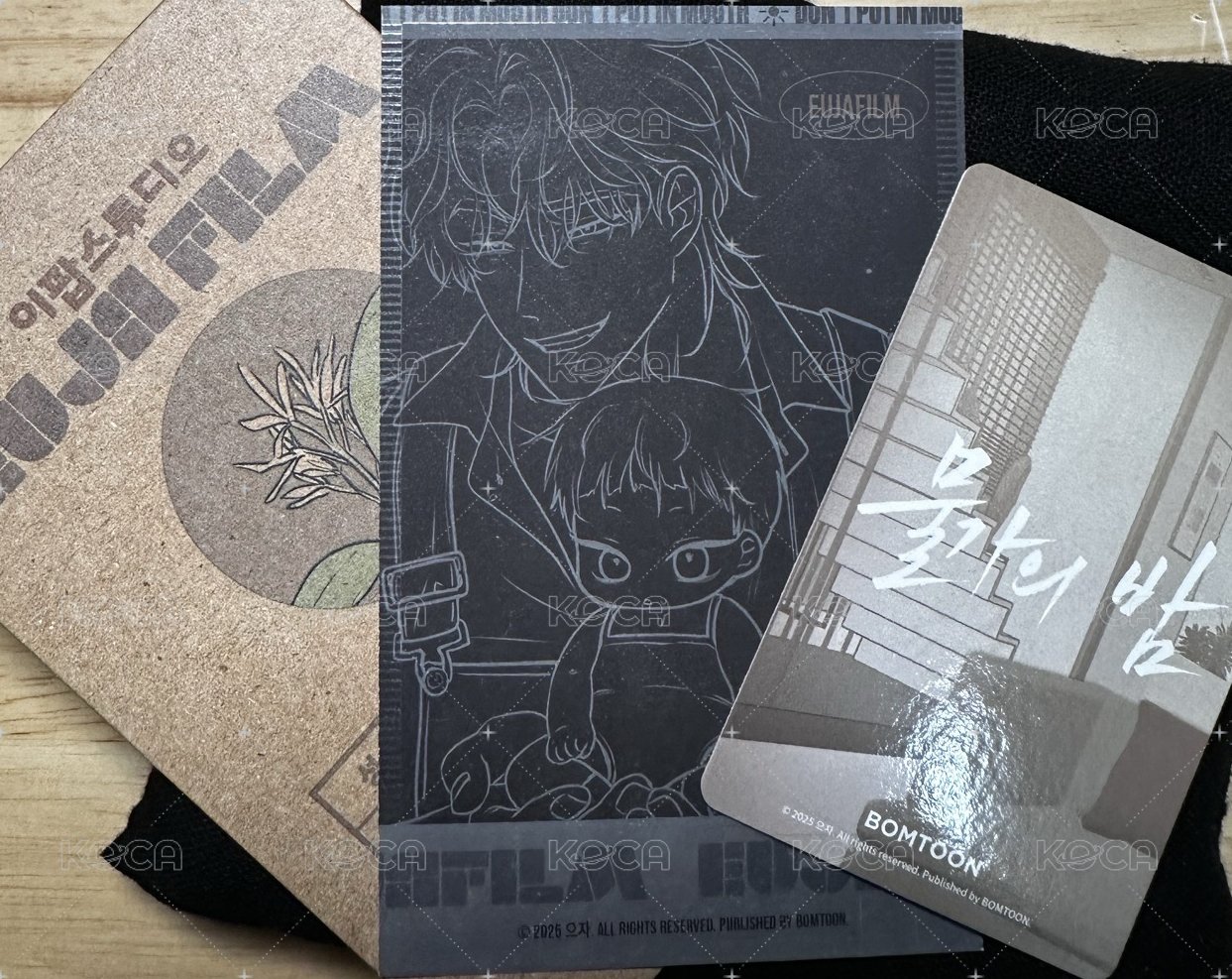 台北快閃店   周邊卡  背面