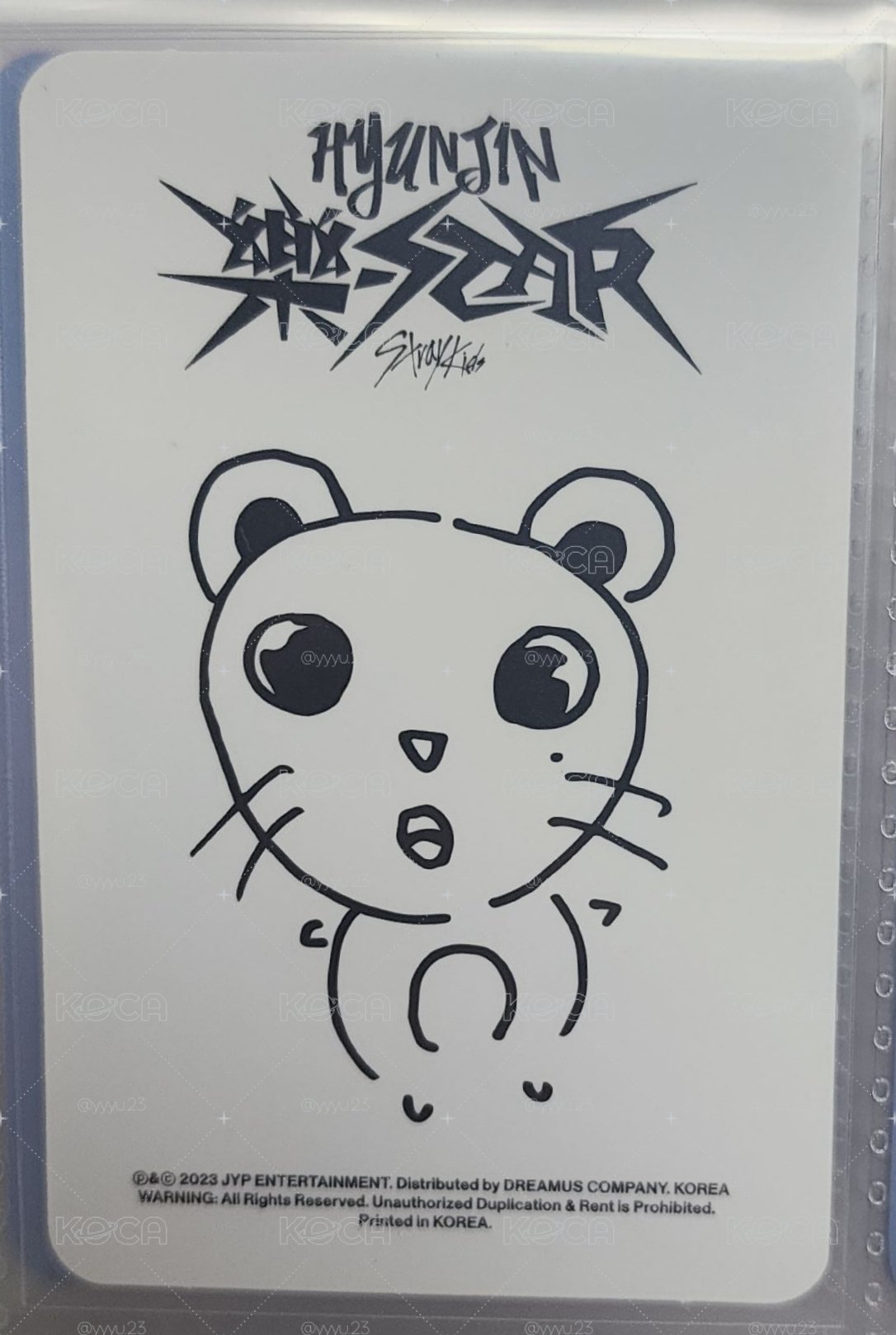 辰特典（手繪卡背）