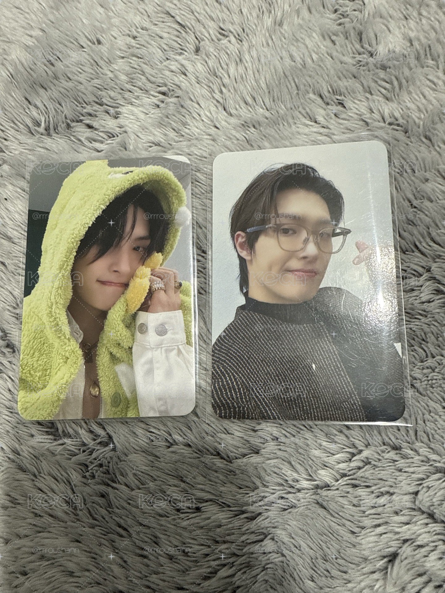 旼琦特典卡兩張