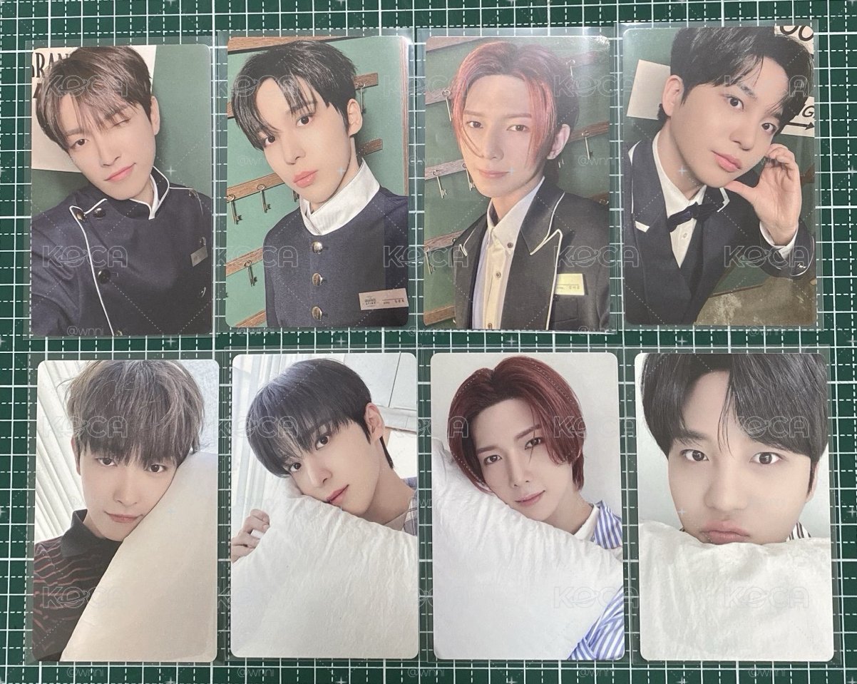 ATEEZ 6期會員禮 弘中 潤浩 呂尚 鍾浩