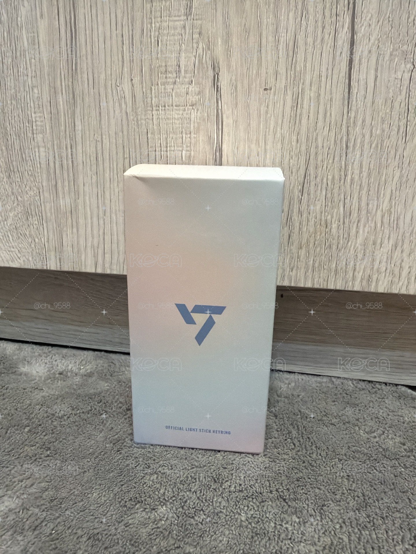 seventeen light stick keyring