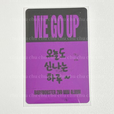 🔵柒2張+拍立得框2入｜韓文卡背