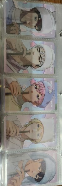 💙💜🩷❤️🖤BBUU吸管卡一套