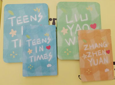 時團 非去不可 企劃 未拆卡包 團劉張