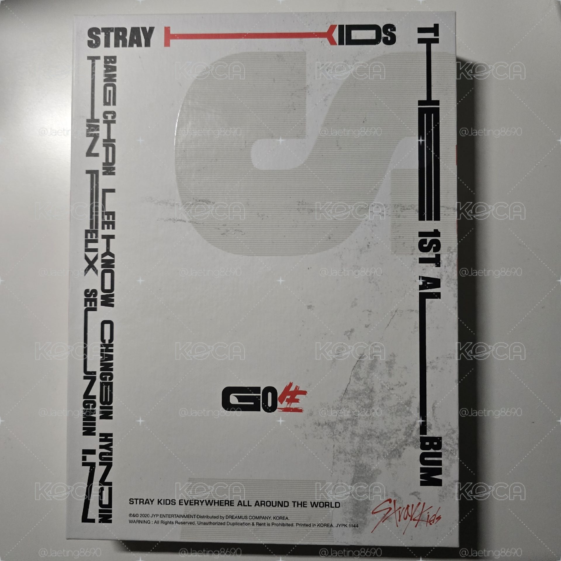 Stray Kids GO生 紅色普版 半全專