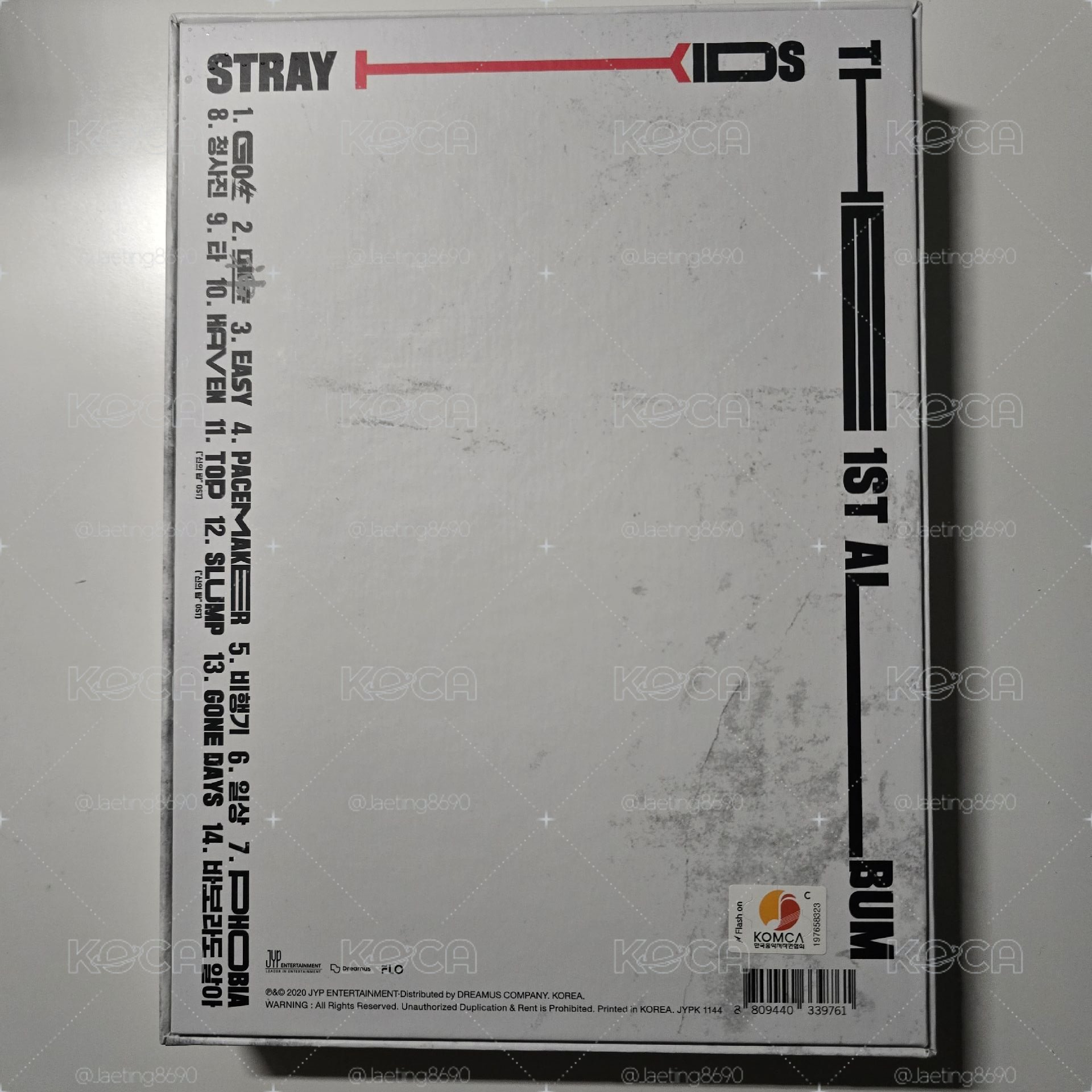 Stray Kids GO生 紅色普版 半全專