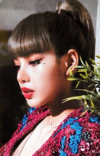 LALISA k4 特典卡 特別版寫真