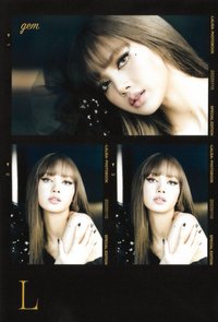 LALISA yg 明信片 特別版寫真