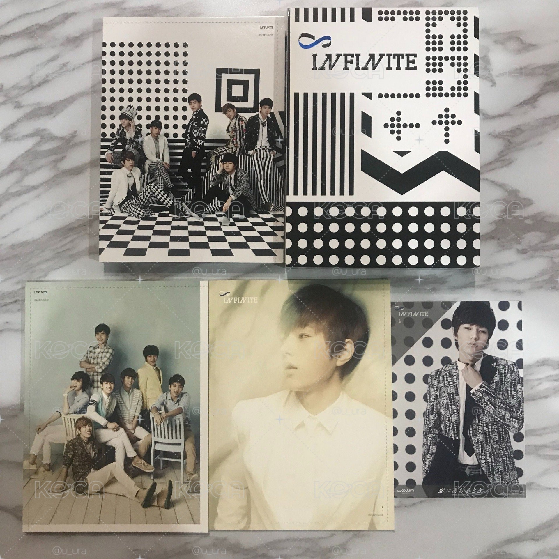 INFINITE 恋に落ちるとき初回限定盤（明洙L版）
