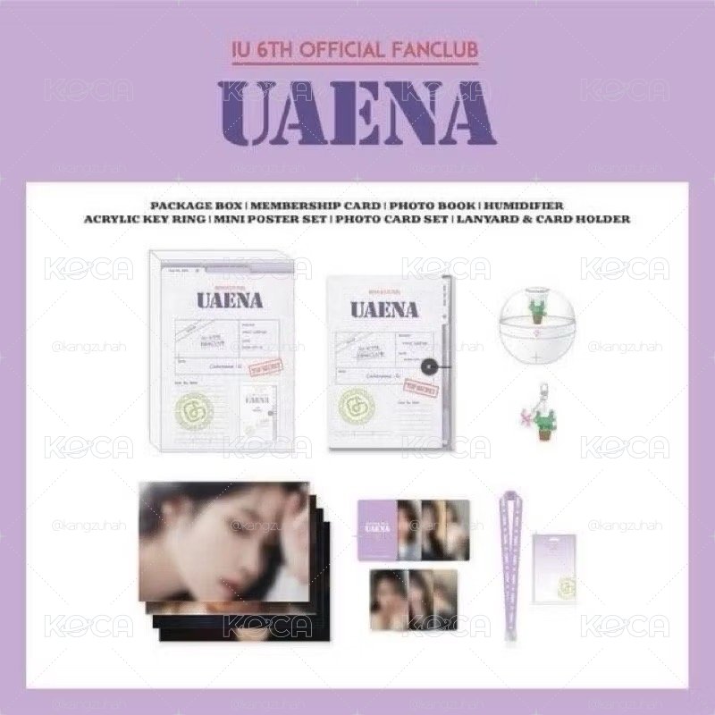 IU 6TH OFFICIAL FANCLUB 會員禮 六期