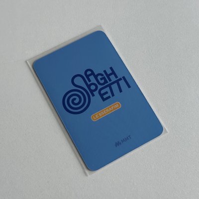 SPAGHETTI mmt 單封特典 葉