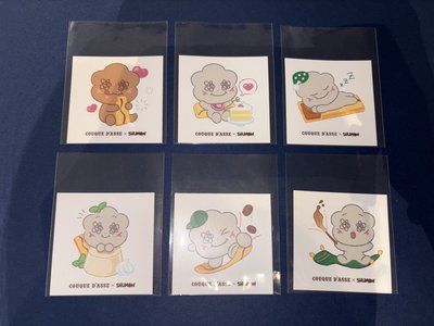 JISOO金智秀 聯名灰塵餅乾貼紙