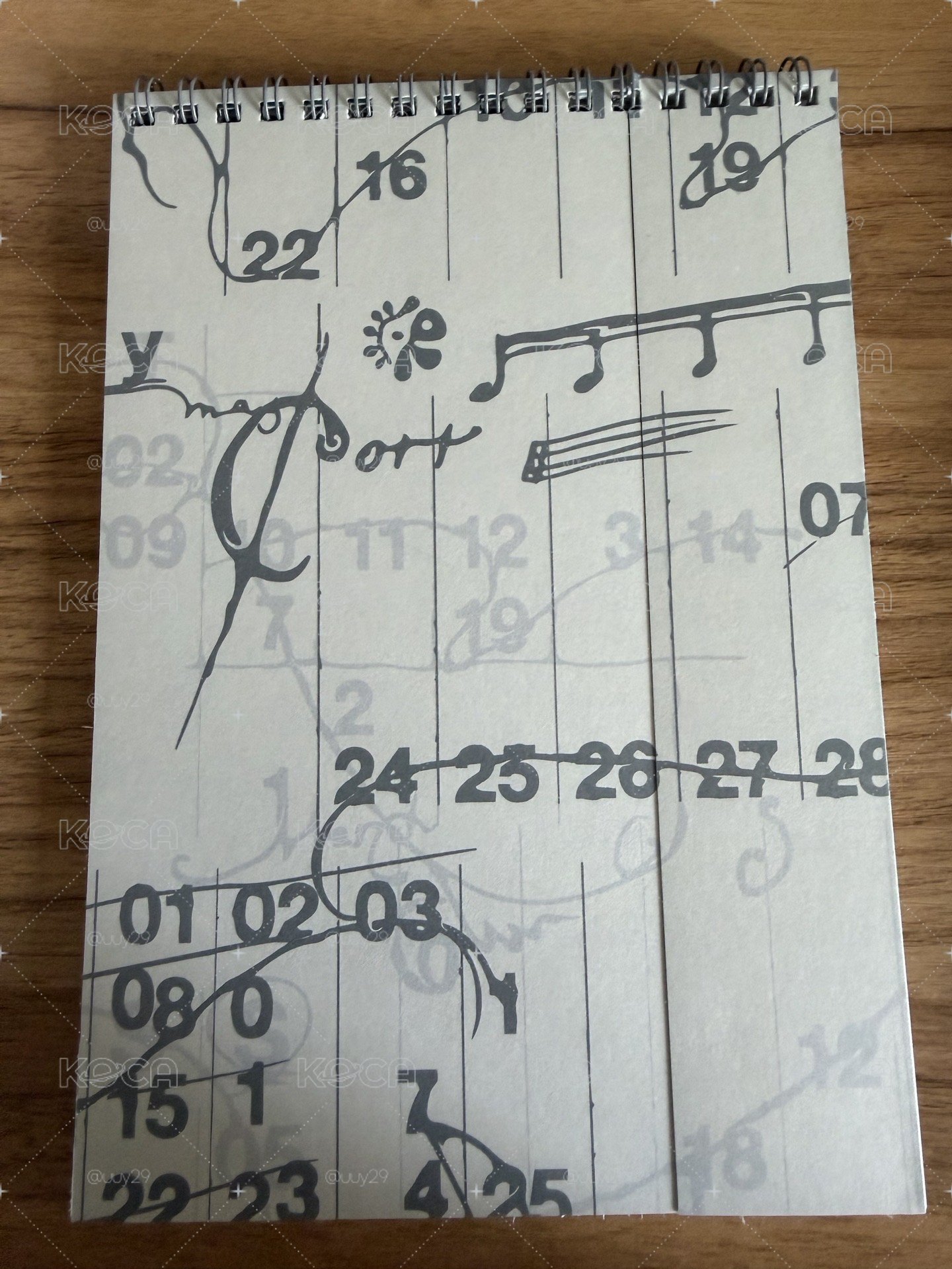 Cortis年曆 拆售