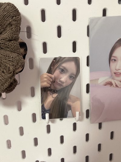 24玫瑰日幸運卡捏臉戒指藍