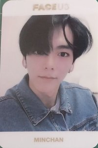 FACE US 專輯卡 OFFICIAL VER. PLASTIC PHOTO CARD B
