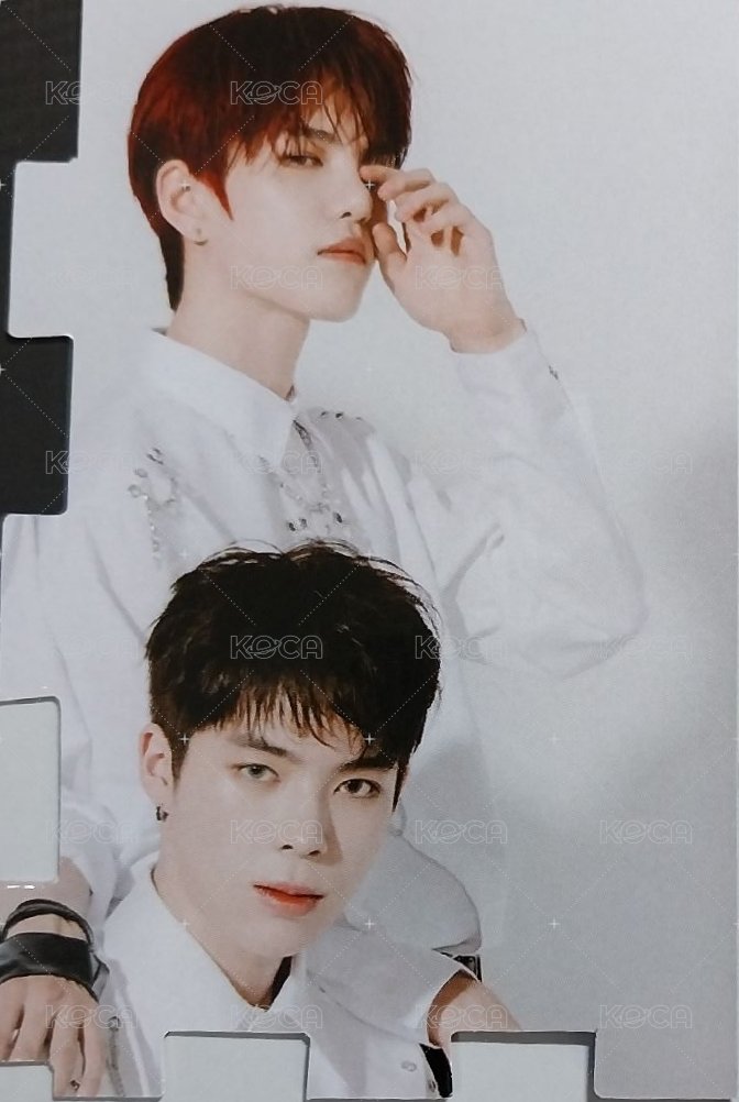 FACE YOU 專輯卡 PUZZLE PHOTO CARD 背面