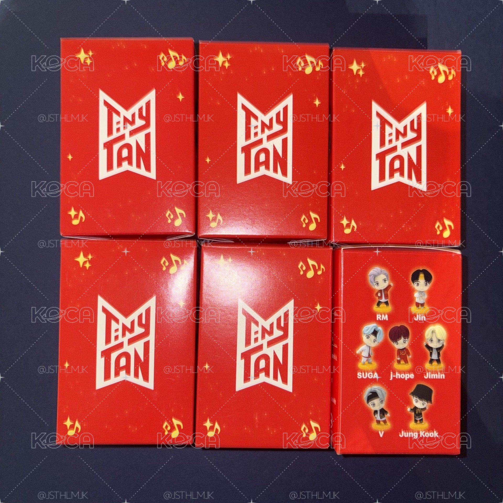 BTS麥當勞公仔