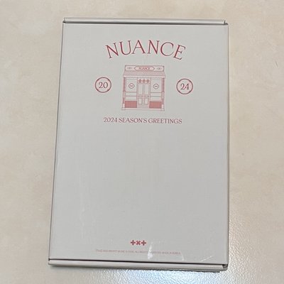 （現貨）TXT 2024年曆空專 彬竣點火柴