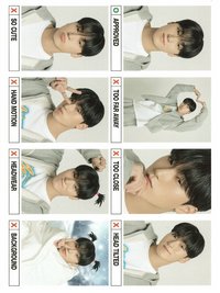 2025年曆 明信片 證件照