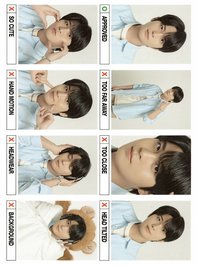 2025年曆 明信片 證件照