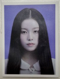 正規一 普版 Blue ver. 專輯卡 證件照