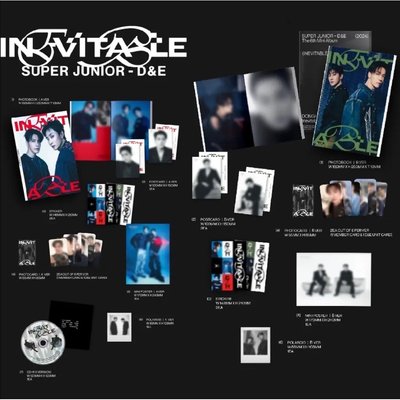 SUPER JUNIOR-D&E - 迷你六輯[INEVITABLE]未拆專一套
