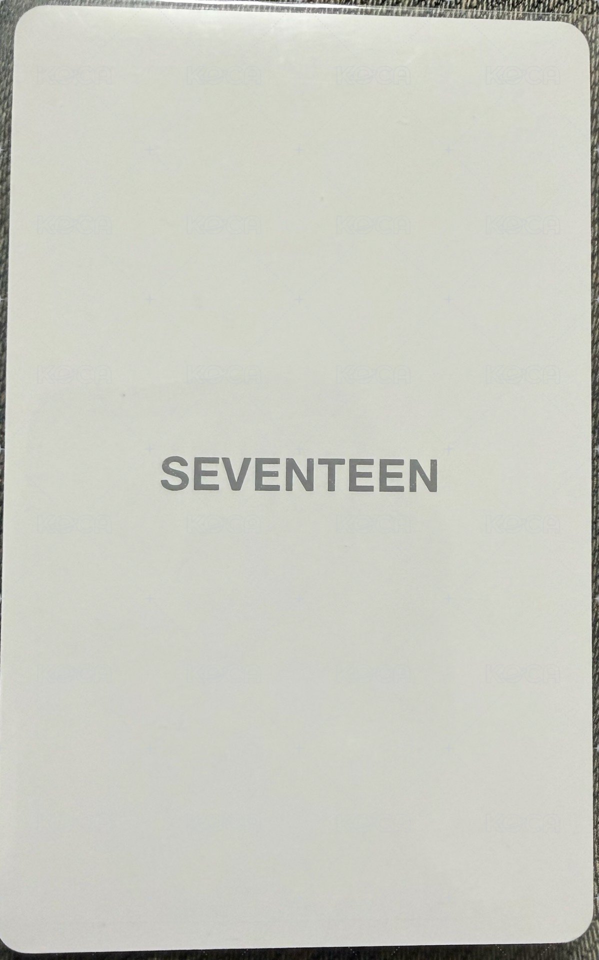 官方手燈 周邊卡  背面