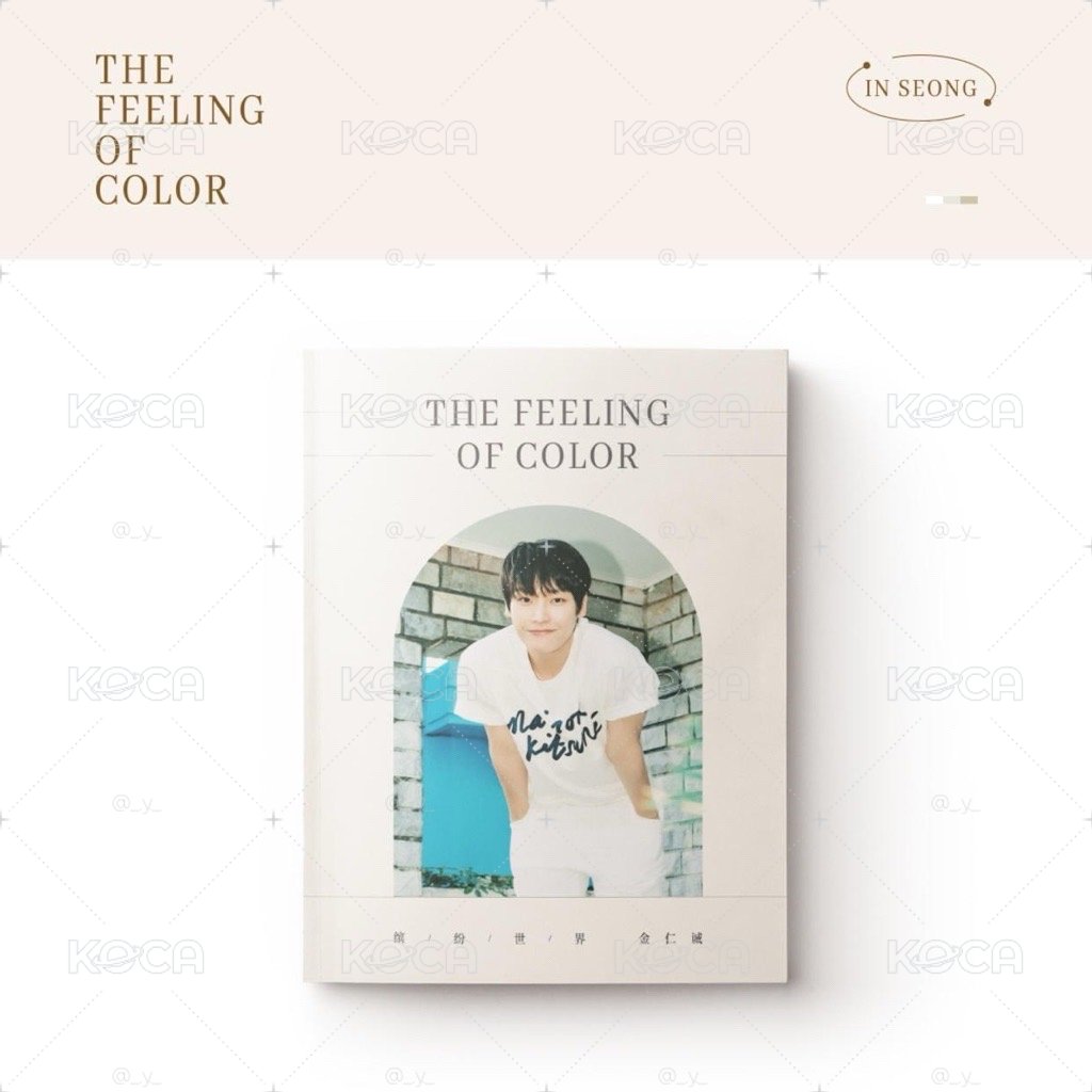 SF9金仁誠《THE FEELING OF COLOR》一直娛個人寫真通常版