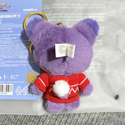 Miniteen foxdungee 圓佑 聖誕 站姿吊飾