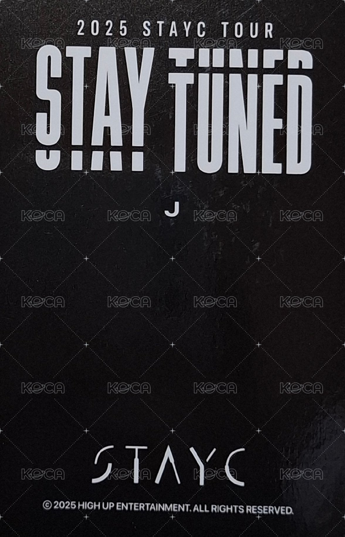 25’ 世巡 隨機卡  背面