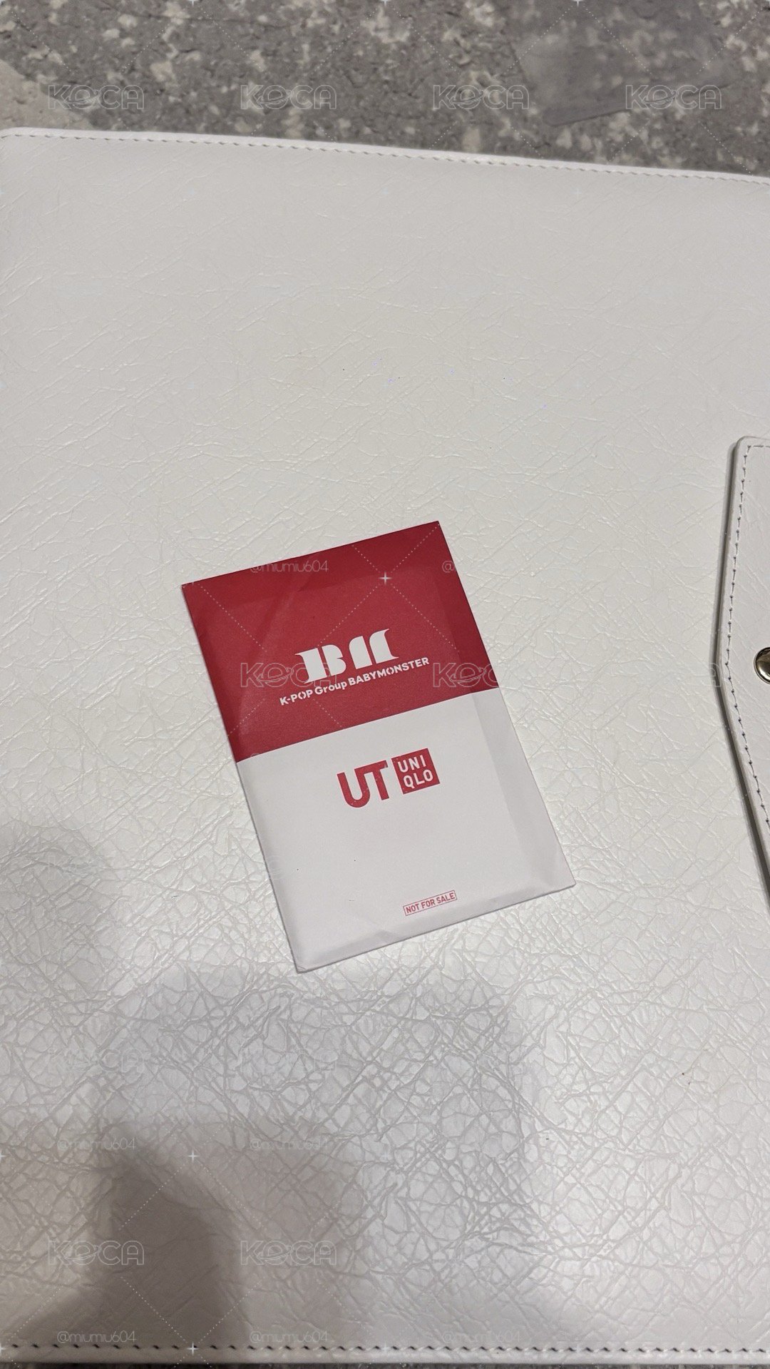 BM UT 代言卡