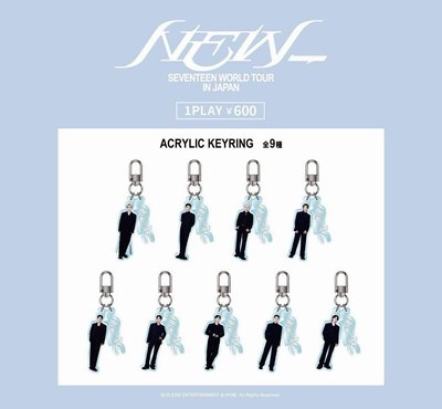 seventeen new吊飾（八）