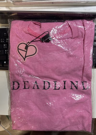 BLACKPINK [DEADLINE] World Tour MD PART.2 ROUND LOGO T-SHIRT