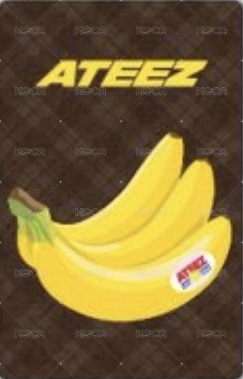 GH4 hello82 POP-UP 特典卡 Banana ver. 背面