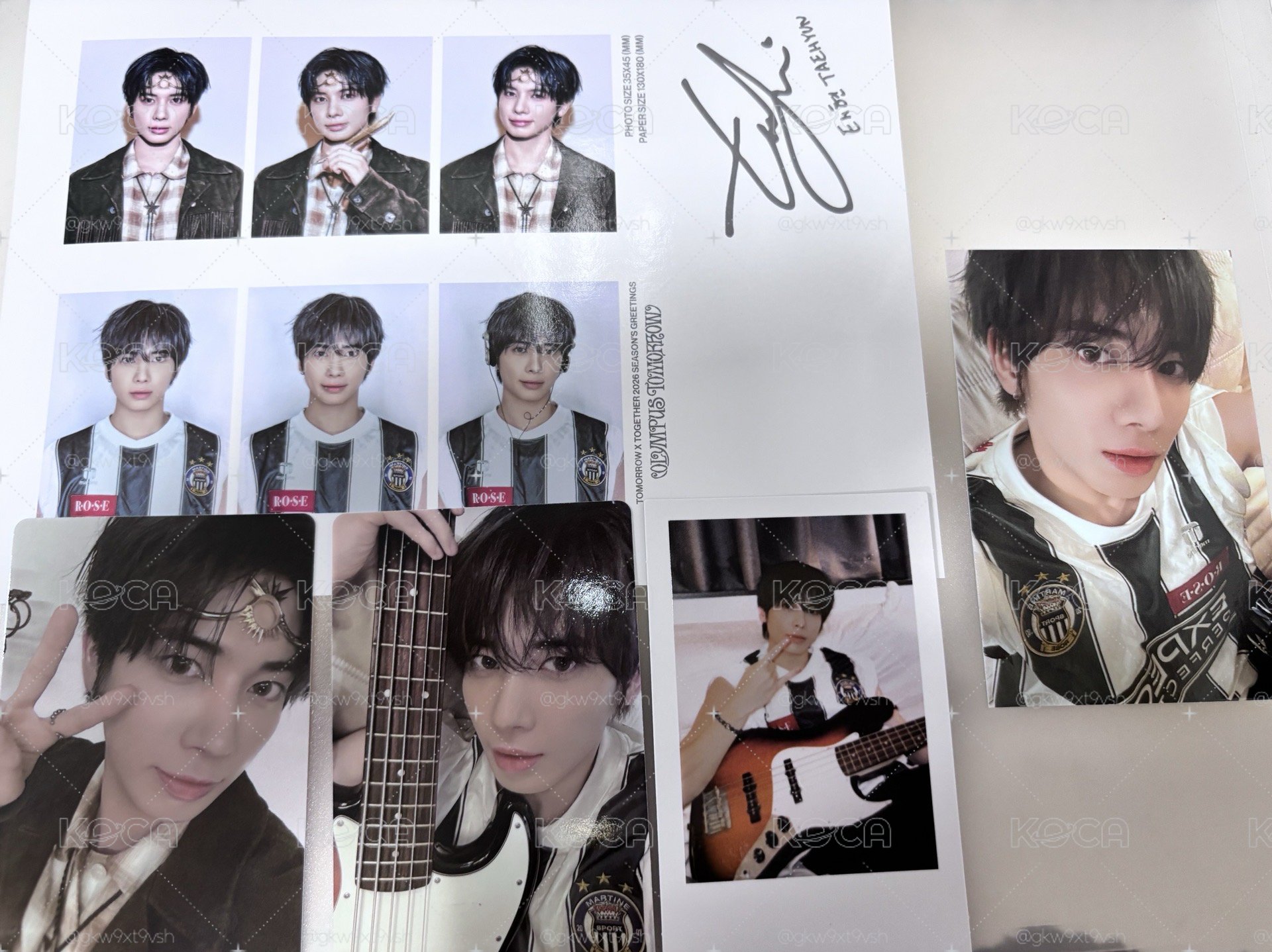 TXT TXT 年曆set