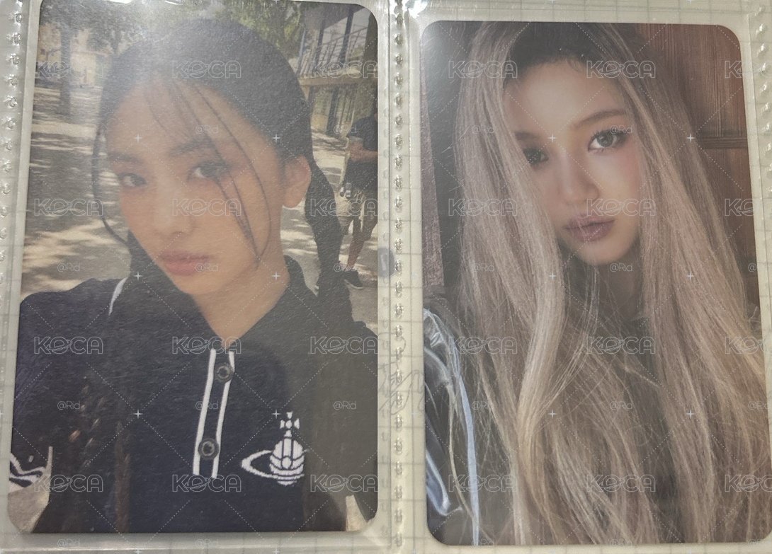 newjeans 小卡