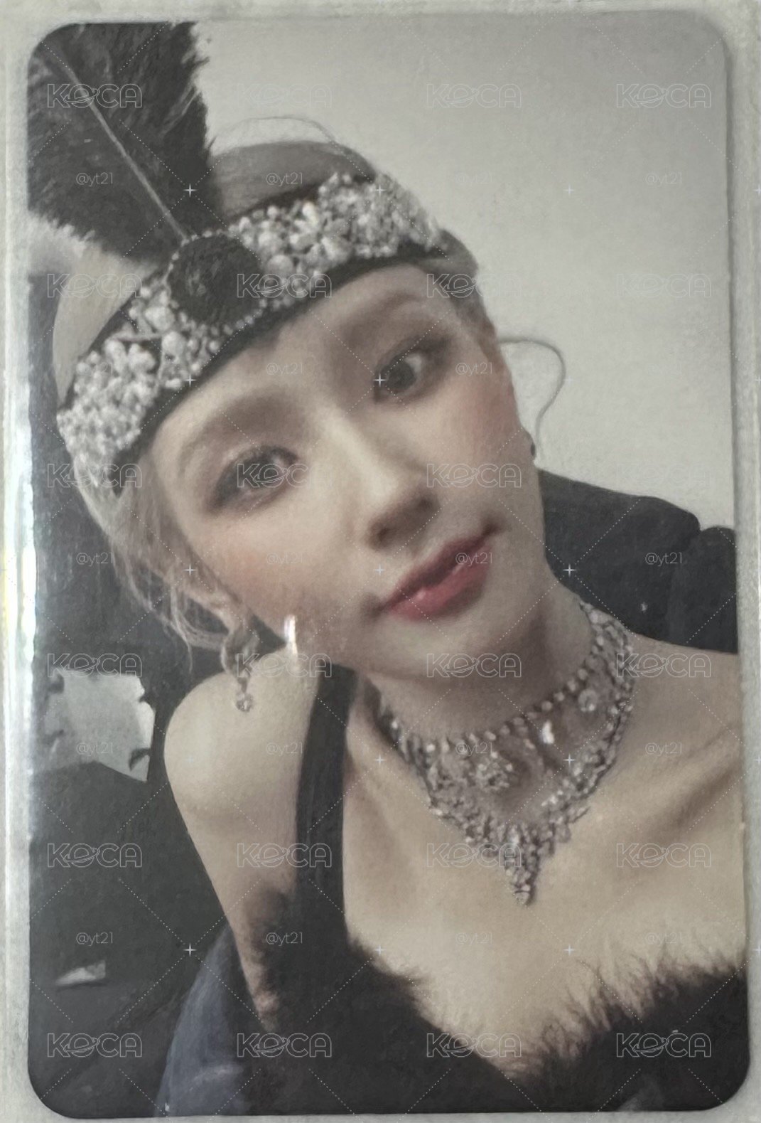 Miyeon yzy黑天鵝