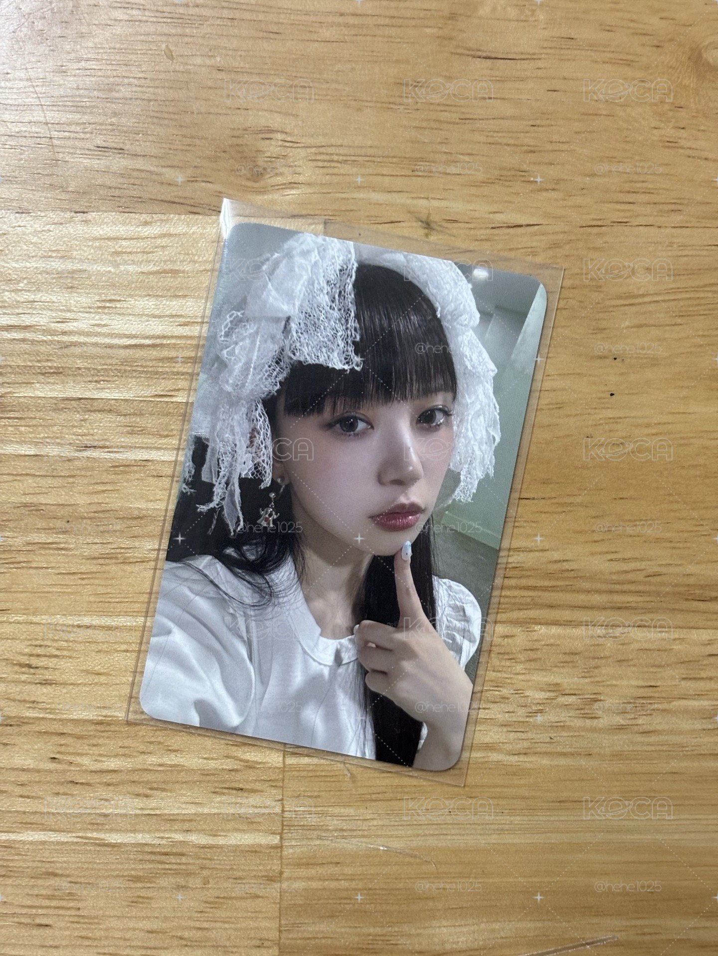 ILLIT MOKA 愛豆驛站簽售卡