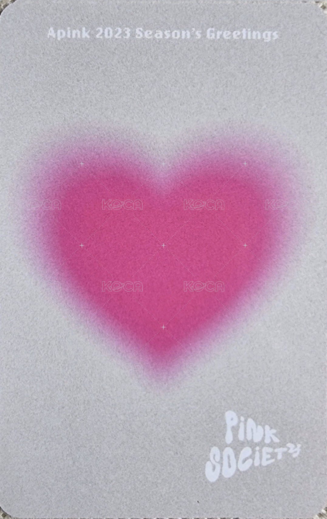 23 年曆 年曆卡  背面