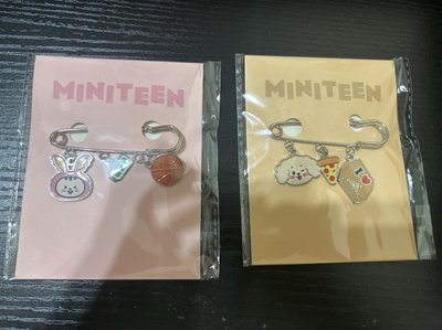 Miniteen 金屬胸針 漢碩
