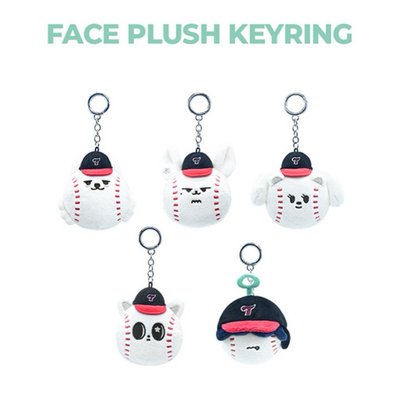 「現貨」PPULBATU 角巴兔 棒球大頭娃 鑰匙圈吊飾 全新