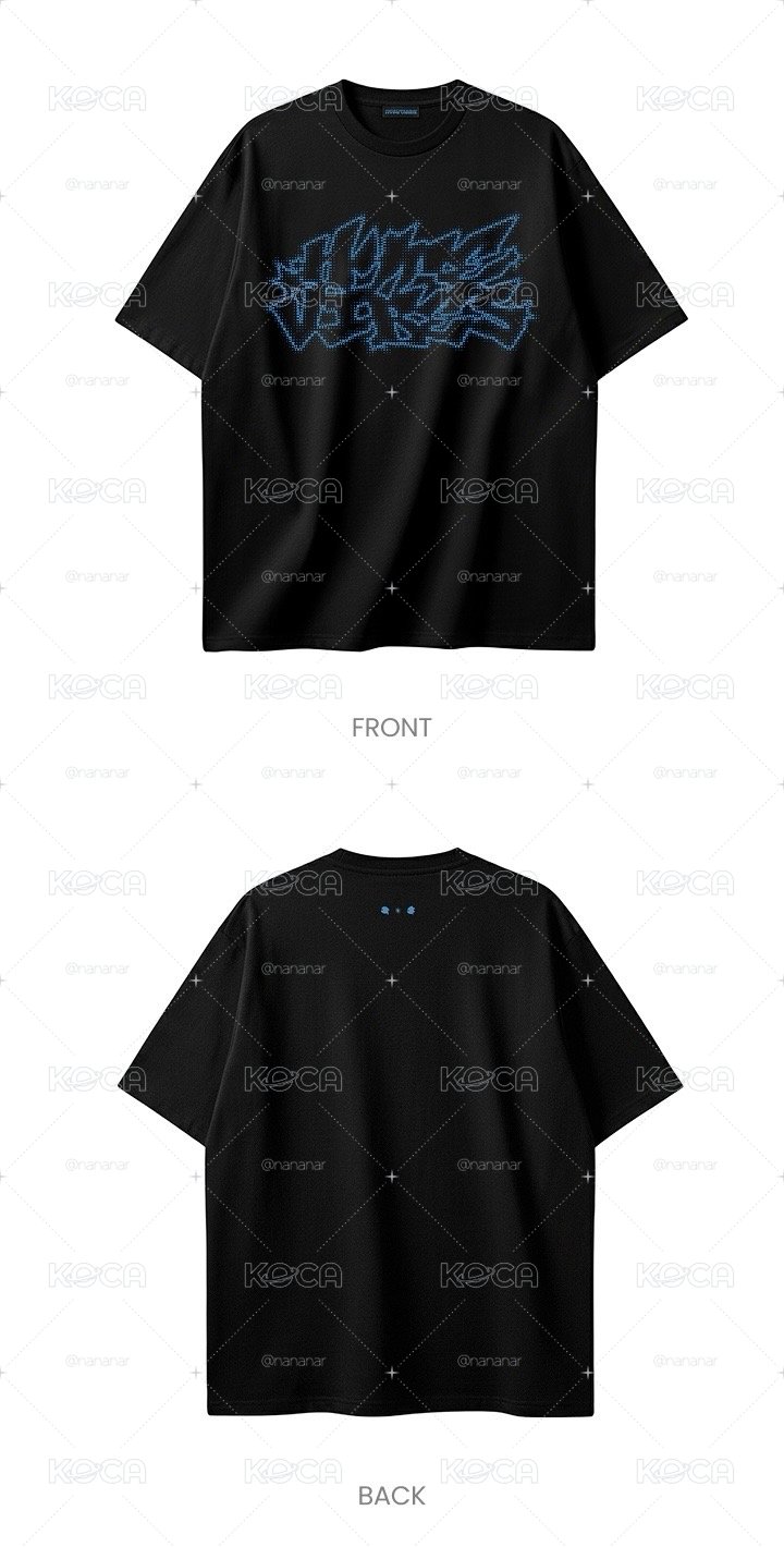 HYPE VIBES 黑短T Free Size