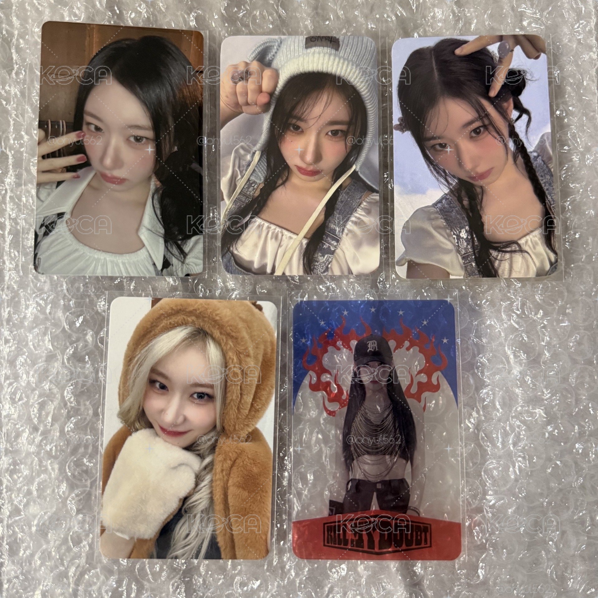 ITZY 彩領 2025FM線上滿額卡 卡皮巴拉 中背卡 簽售卡 特典卡