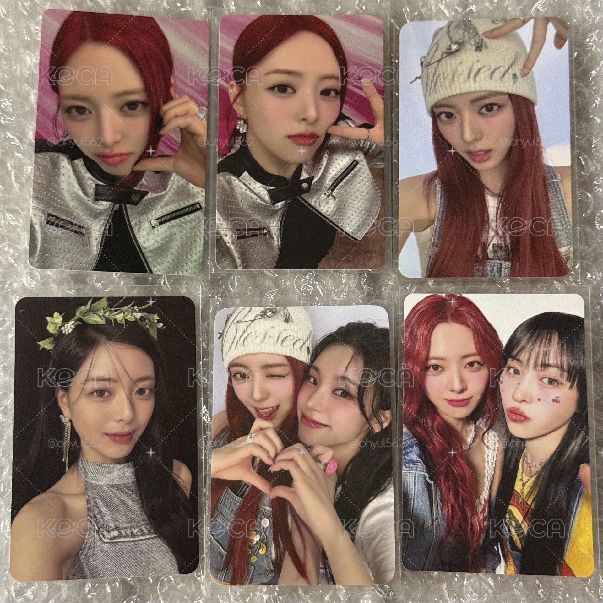 ITZY 有娜 二巡滿額卡 FM線上滿額卡 專卡 大忙雙人卡 日專雙申雙人卡