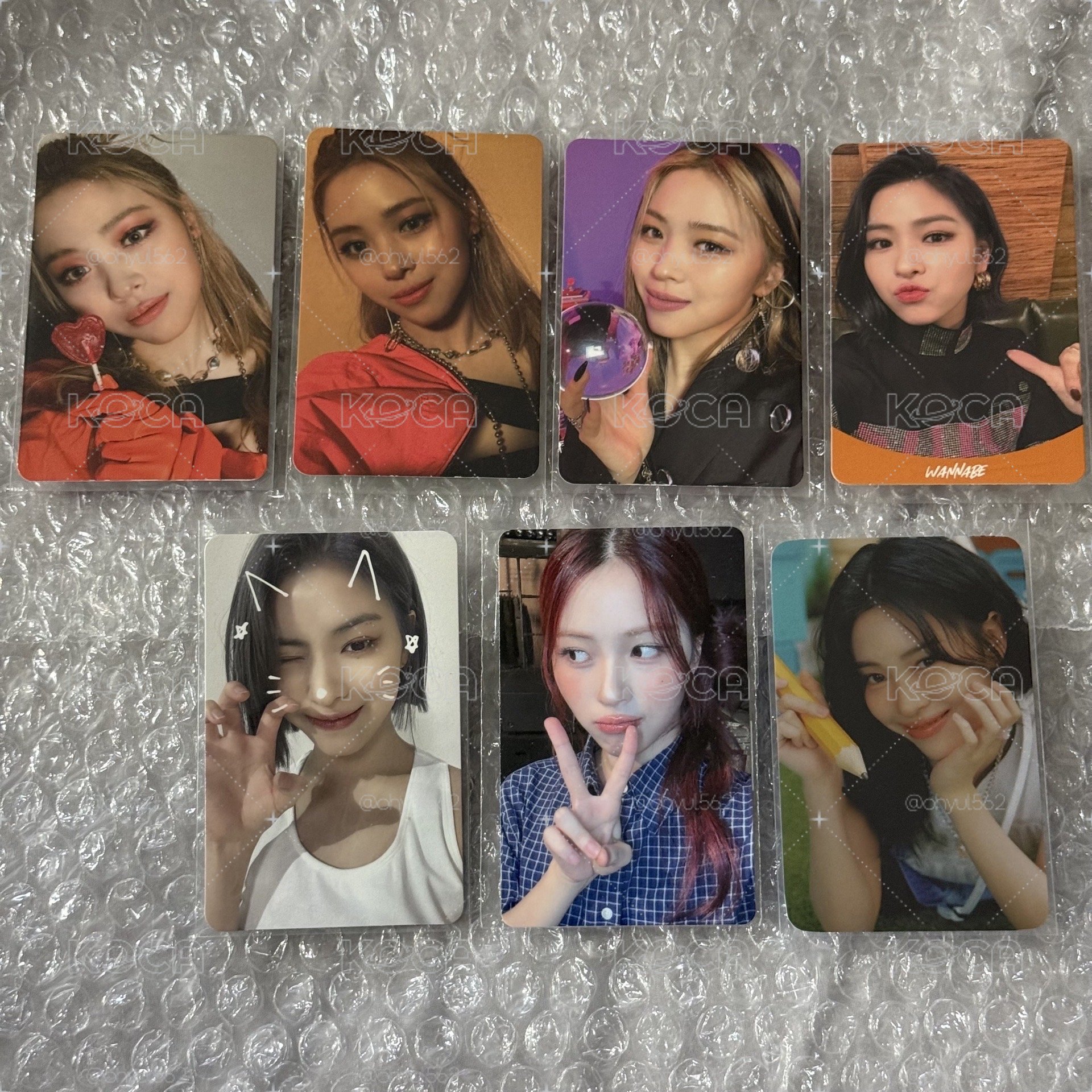 ITZY 留真 GUESS WHO IT’z ME專卡 CHESHIRE MS幸運卡 線上滿額 隨機卡