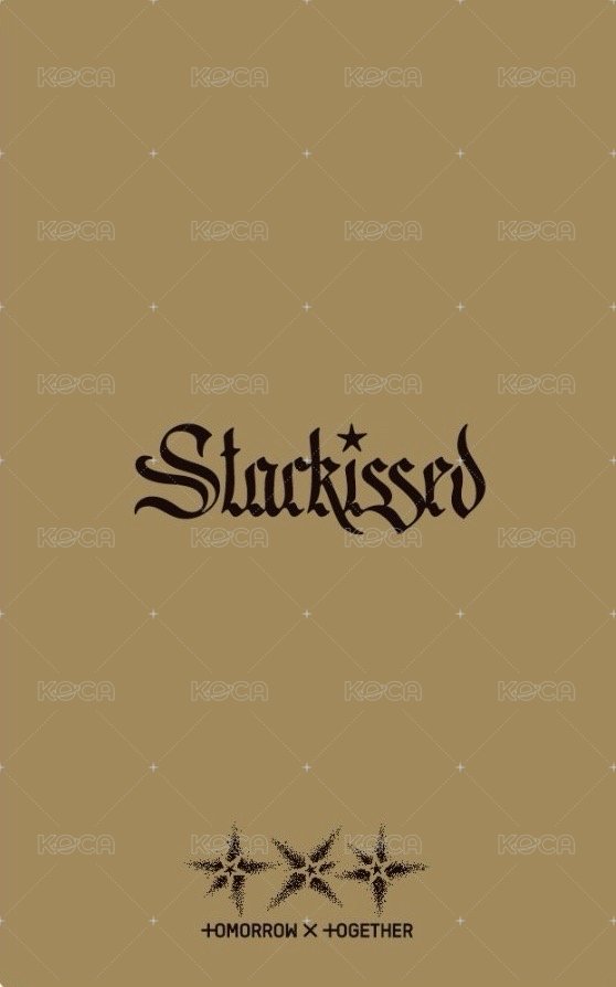 Starkissed 大阪 入場卡 / 場限卡  背面