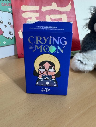 CRYBABY公仔 月亮系列 火箭款