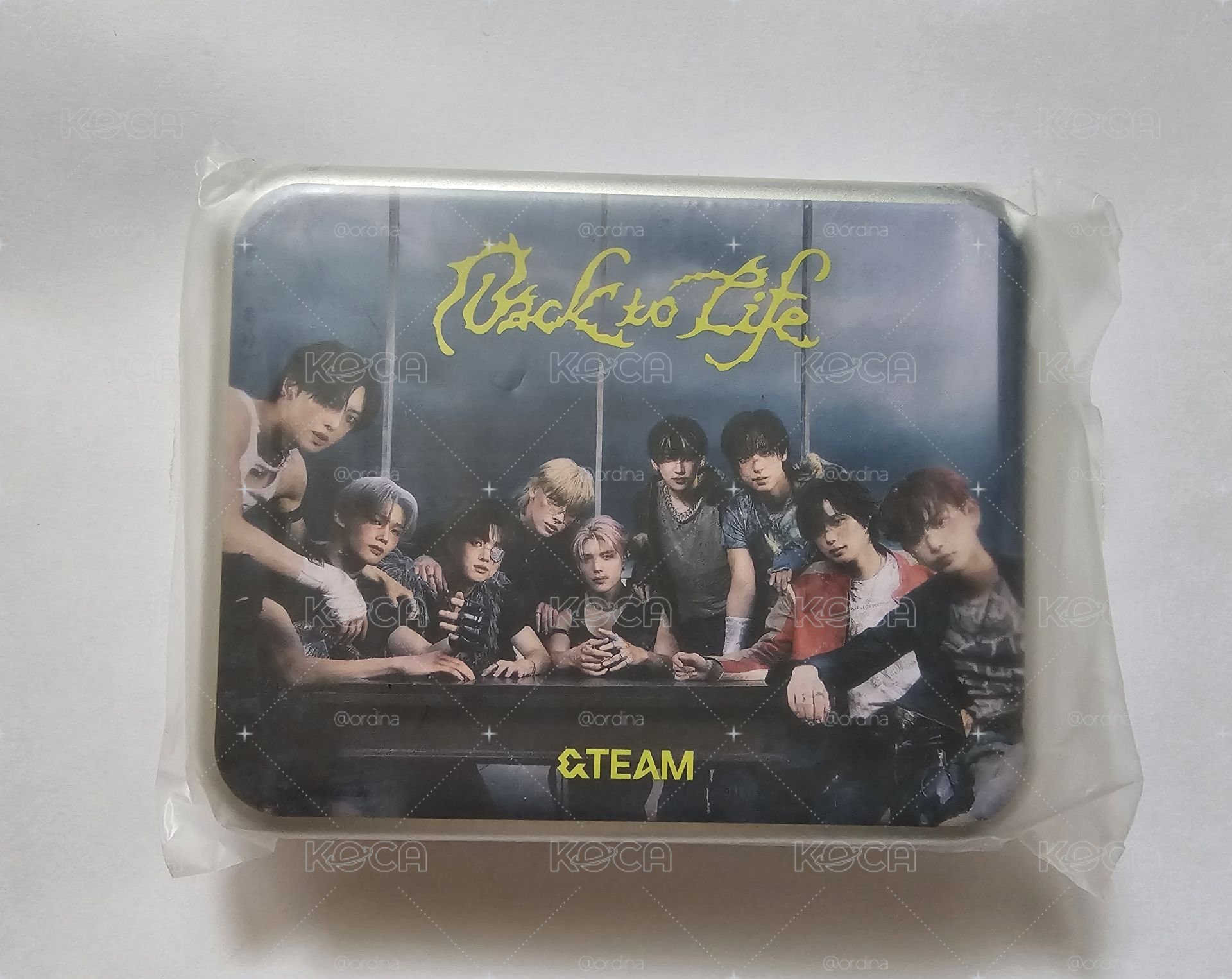 ＆TEAM Back to Life wvs特典 鐵盒