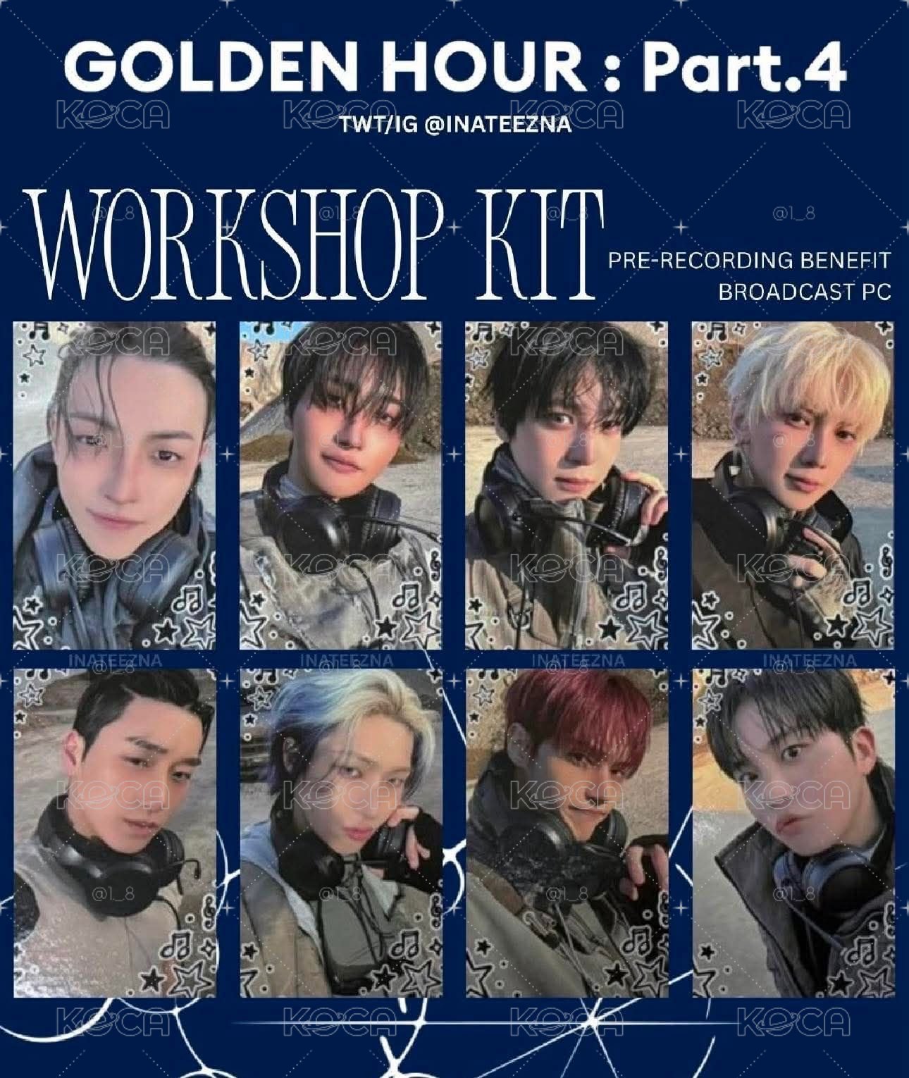ATEEZ 第一周打歌卡 弘中🐿